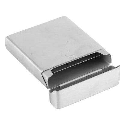 Cigarette Holder Case Stainless Steel Large Capacity Small Portable Cigarette Case for 20 Cigarettes V1294-YM0521-3117220284411