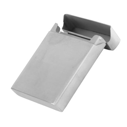 Cigarette Holder Case Stainless Steel Large Capacity Small Portable Cigarette Case for 20 Cigarettes V1294-YM0521-3117220284411