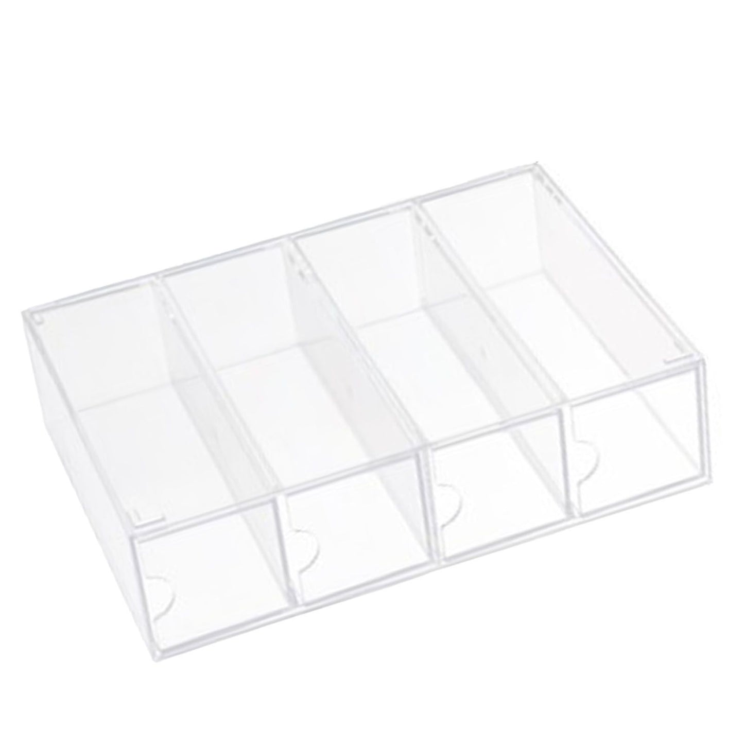 4 Drawers Eyeglass Storage Organizer Box Clear Acrylic Stackable Sunglasses Display Holder Organizer for V1294-YM0521-3117220286411