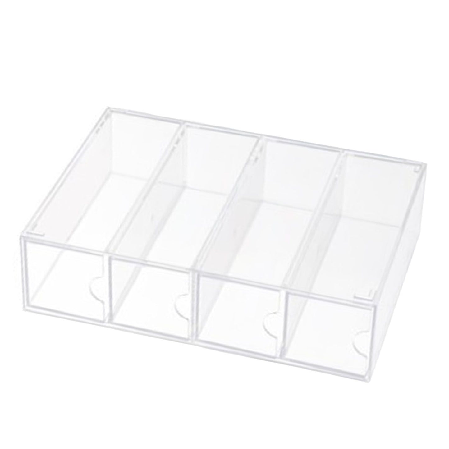 4 Drawers Eyeglass Storage Organizer Box Clear Acrylic Stackable Sunglasses Display Holder Organizer for V1294-YM0521-3117220286411