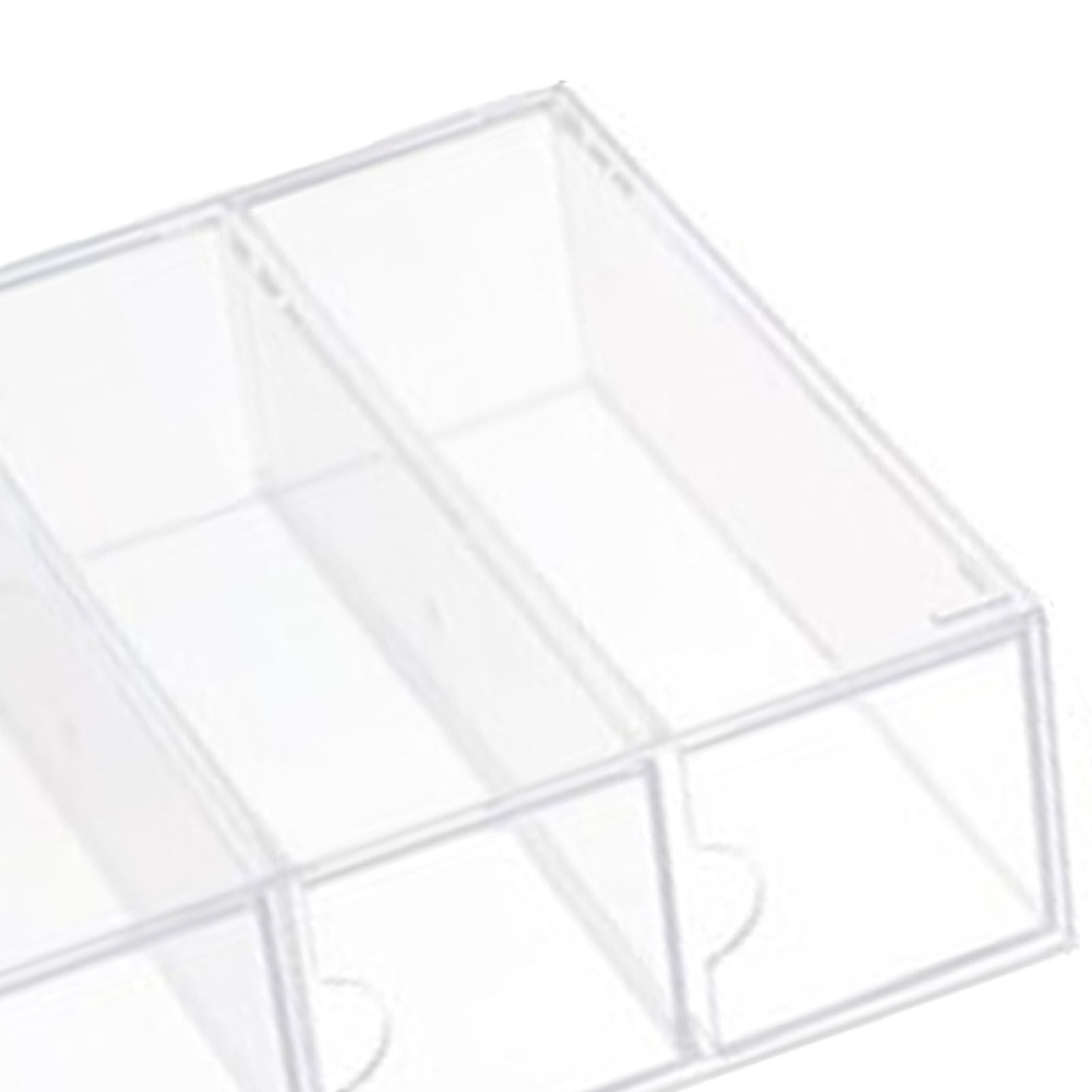 4 Drawers Eyeglass Storage Organizer Box Clear Acrylic Stackable Sunglasses Display Holder Organizer for V1294-YM0521-3117220286411
