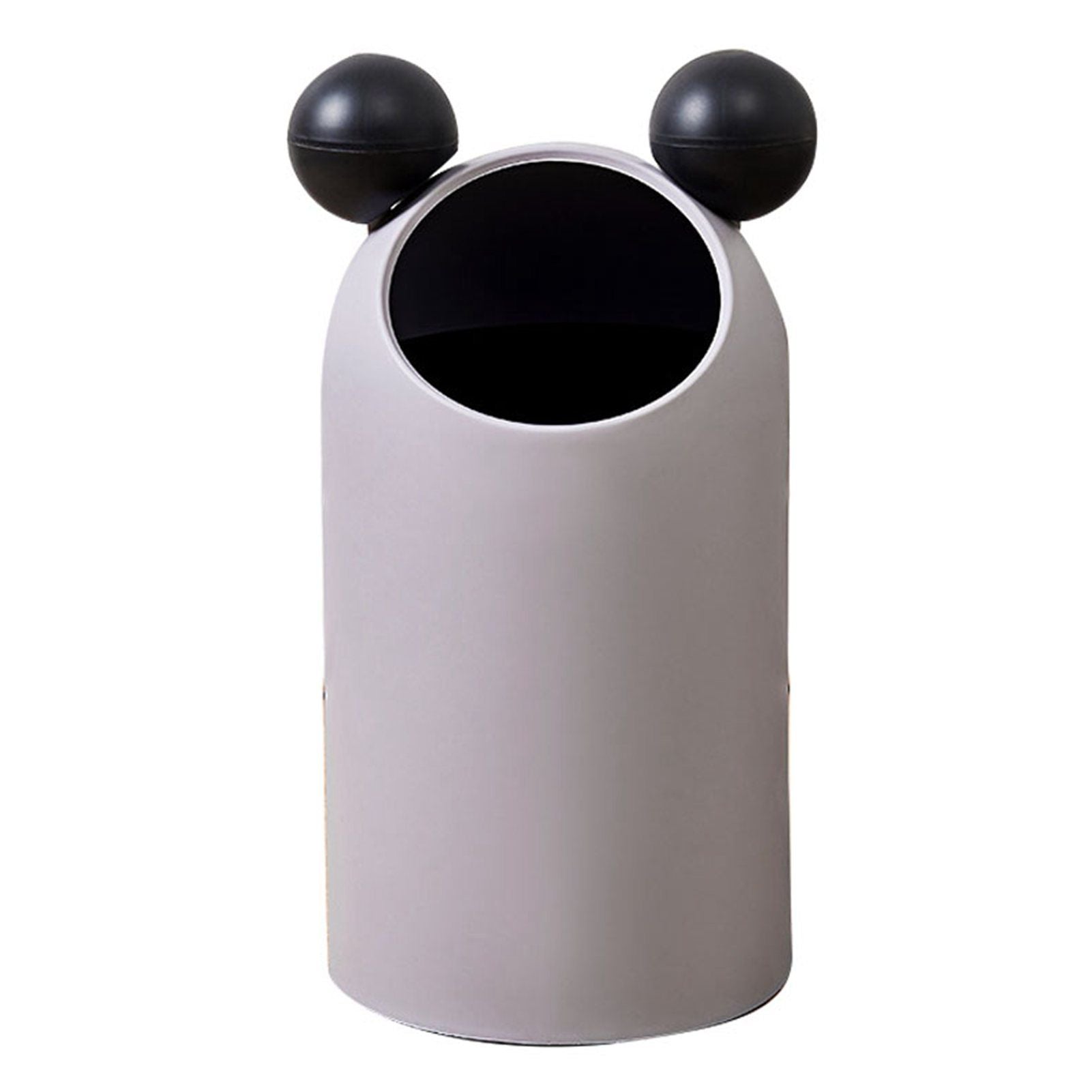 Trash Can Inclined Opening Large Capacity Modern Look Thickened Garbage Bin for Kitchen Bathroom Office V1294-YM0521-3117220287512
