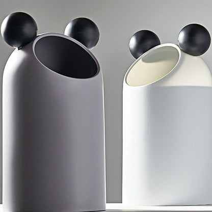 Trash Can Inclined Opening Large Capacity Modern Look Thickened Garbage Bin for Kitchen Bathroom Office V1294-YM0521-3117220287512