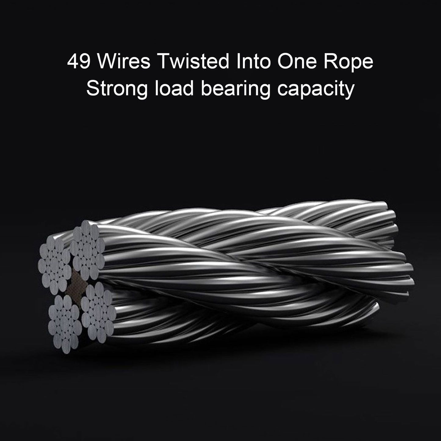 Retractable Clothesline Wall Mounted Heavy Duty Thickened Stainless Steel Double Laundry Line for Balcony V1294-YM0521-3117220291912