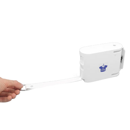 4.2m Thickened Retractable Clothesline Concealed Positioning Buckle Indoor Room Wall Mounted Clothes Line V1294-YM0521-3117220292011