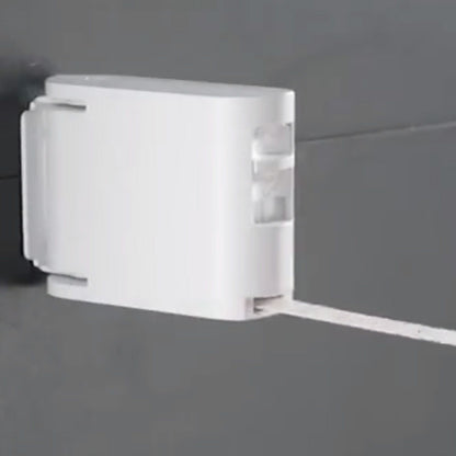 4.2m Thickened Retractable Clothesline Concealed Positioning Buckle Indoor Room Wall Mounted Clothes Line V1294-YM0521-3117220292011