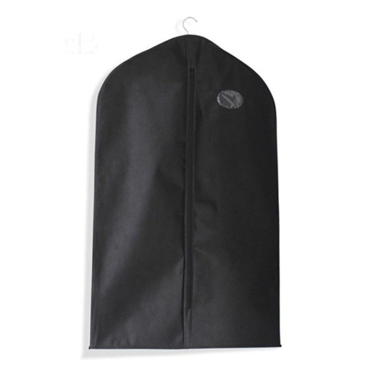Suit Dust Cover Black Non Woven Fabrics Small Size Hanging Garment Bag for Travel Home V1294-YM0521-3117220292511