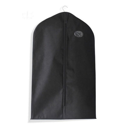 Suit Dust Cover Black Non Woven Fabrics Small Size Hanging Garment Bag for Travel Home V1294-YM0521-3117220292511