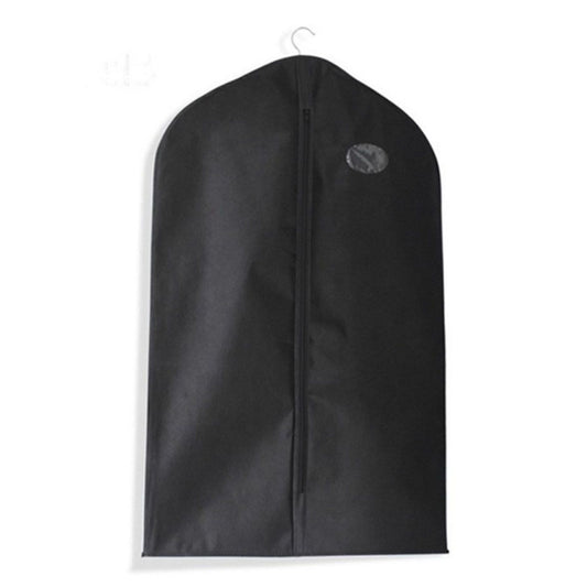 Suit Dust Cover Black Non Woven Fabrics Small Size Hanging Garment Bag for Travel Home V1294-YM0521-3117220292511