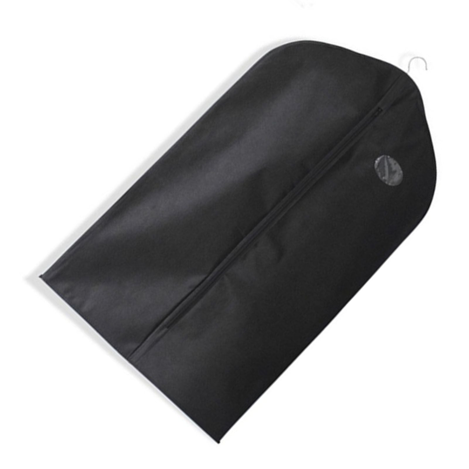 Suit Dust Cover Black Non Woven Fabrics Small Size Hanging Garment Bag for Travel Home V1294-YM0521-3117220292511