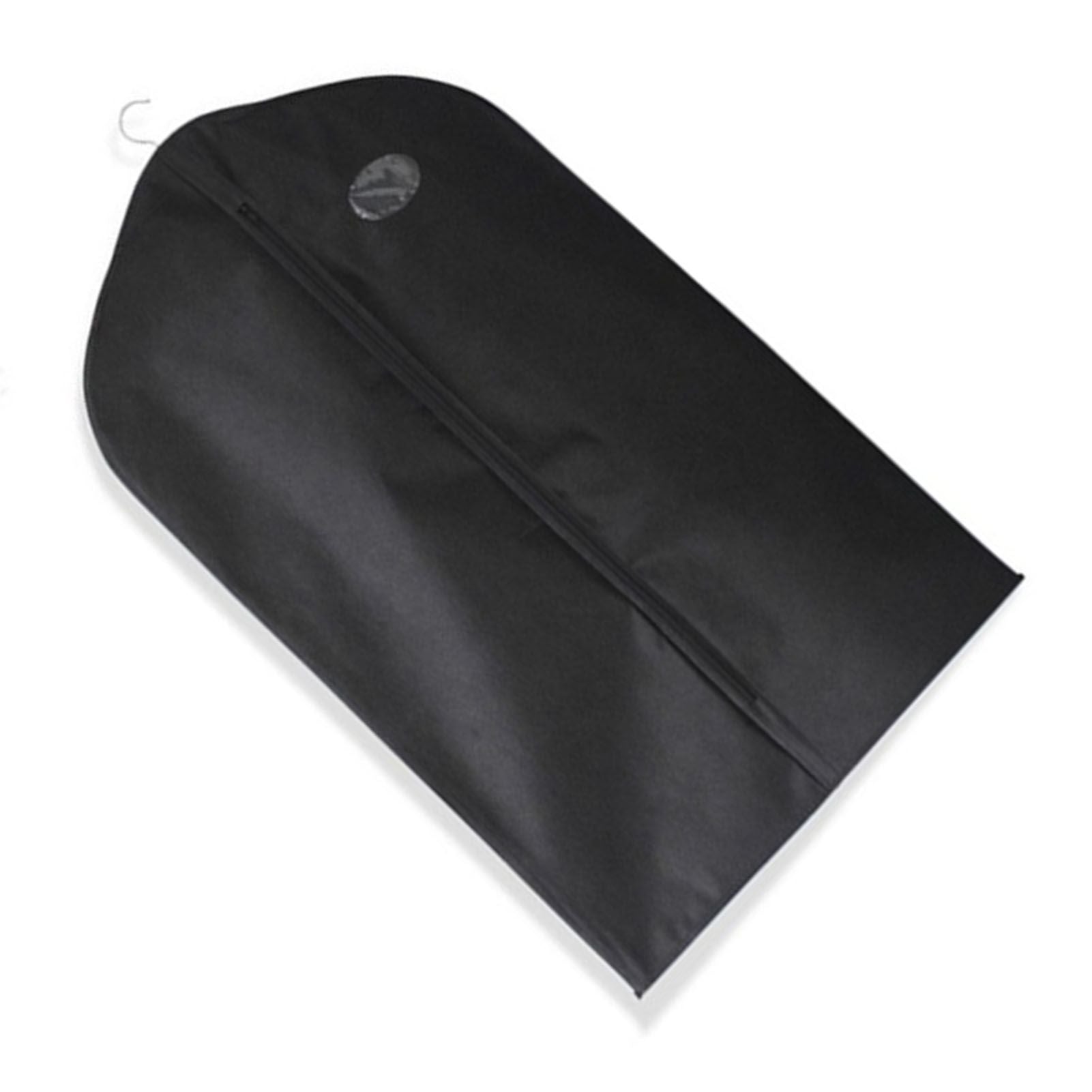 Suit Dust Cover Black Non Woven Fabrics Small Size Hanging Garment Bag for Travel Home V1294-YM0521-3117220292511