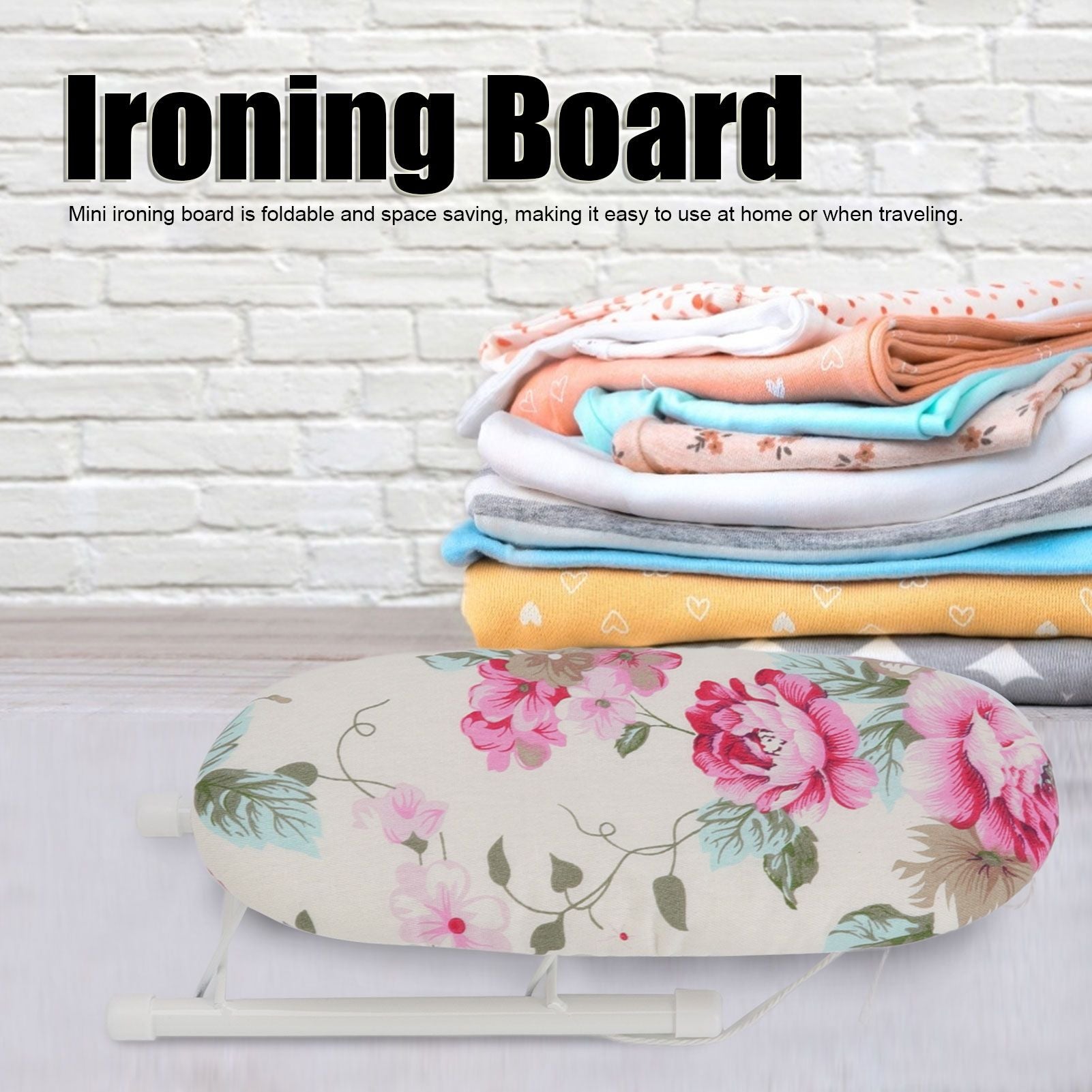 Tabletop Ironing Board Heat Resistant Foldable Portable Mini Ironing Board Clothes Ironing Accessories for V1294-YM0521-3117220293511