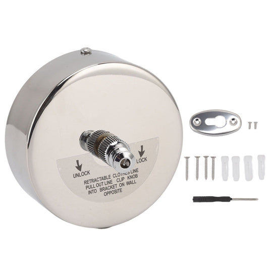 Retractable Clothesline 304 Stainless Steel Safety Auto Retraction Double Pulley Laundry String Line for V1294-YM0521-3117220294212