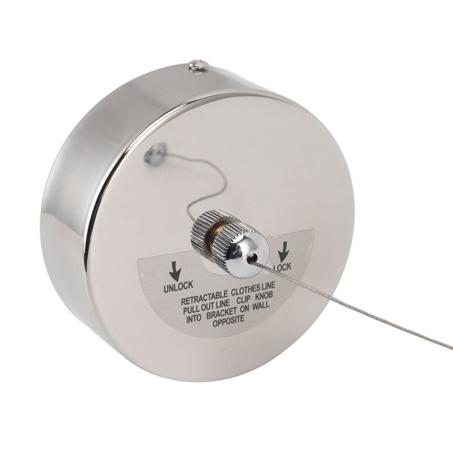 Retractable Clothesline 304 Stainless Steel Safety Auto Retraction Double Pulley Laundry String Line for V1294-YM0521-3117220294212
