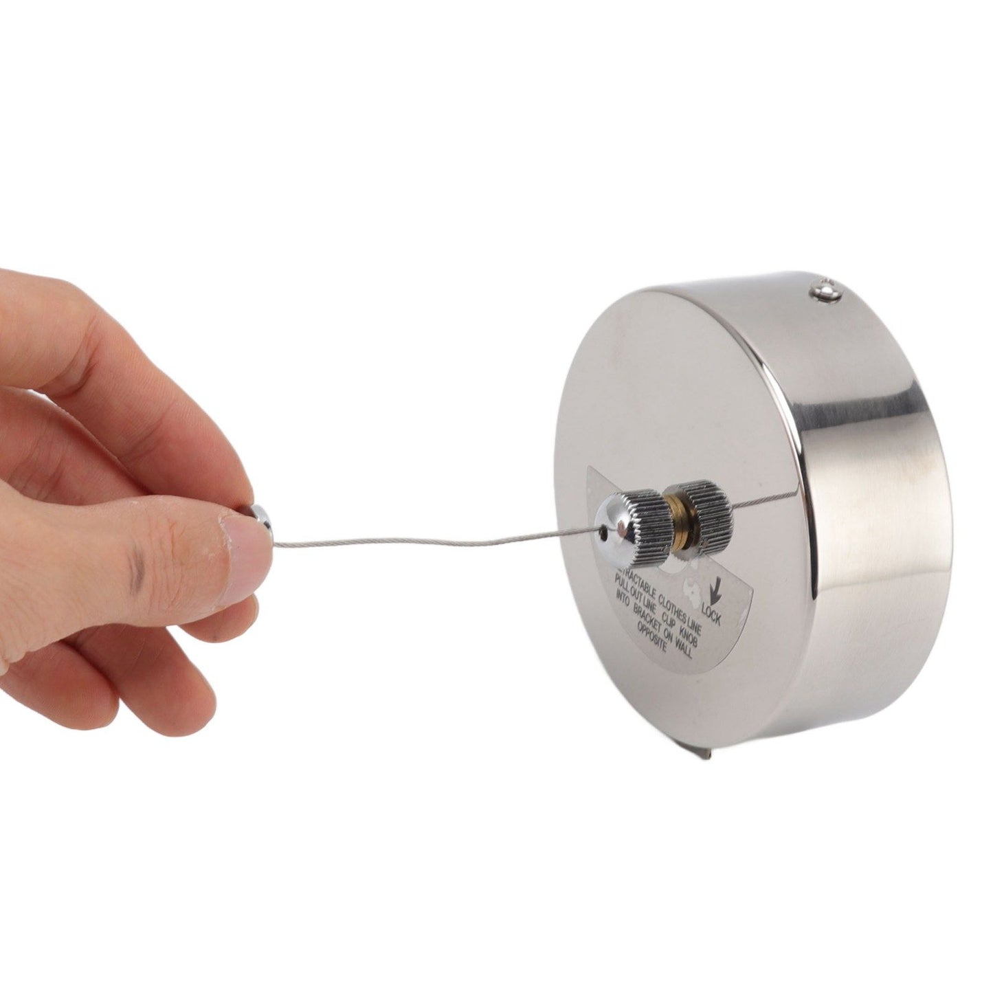 Retractable Clothesline 304 Stainless Steel Safety Auto Retraction Double Pulley Laundry String Line for V1294-YM0521-3117220294212