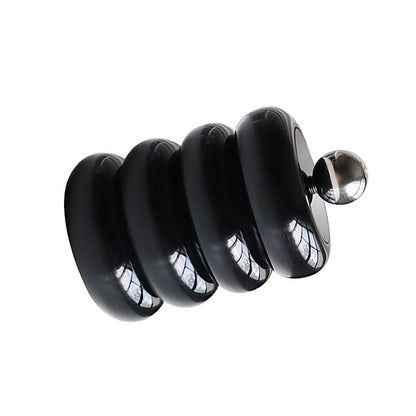 Nordic Style Qtip Holder Dispenser Desktop Dustproof Cotton Swab Storage Container Doughnut Shape Makeup V1294-YM0521-3117220295914