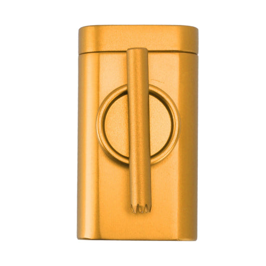 Mini Cigarette Crusher Aluminum Alloy Wear Resistant Incisive Cigarette Grinder with Tobacco Collection Tube V1294-YM0521-3117220296812