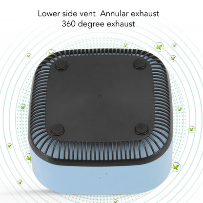 Smokeless Ashtray Multifunctional Anti Fly Dust 2 in 1 Negative Ion Air Fresher for Home Blue V1294-YM0521-3117220298512
