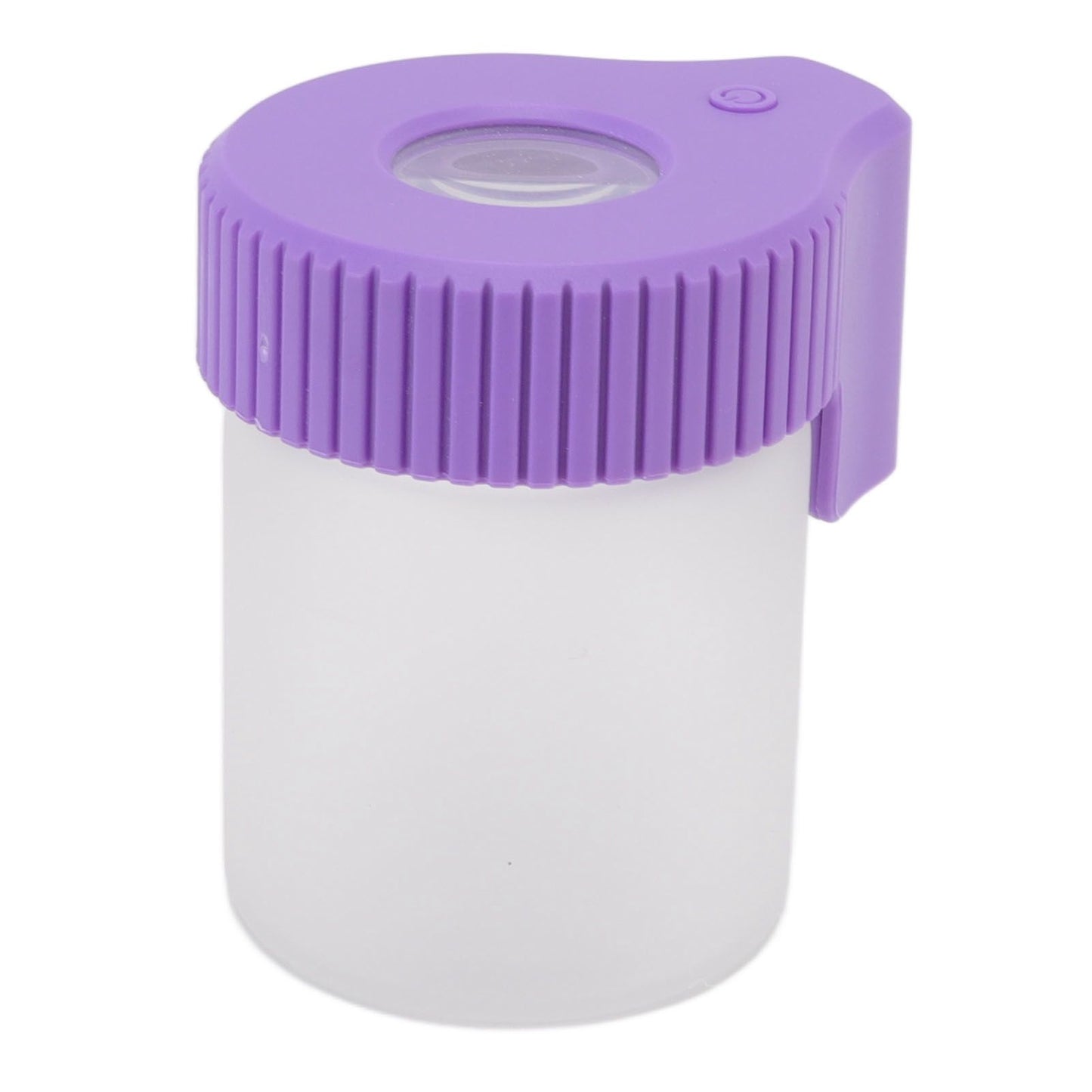 LED Magnifying Jar 8X Magnifying Viewing Jar Glass Shell Odor Proof Waterproof LED Storage Container for V1294-YM0521-3117220301611