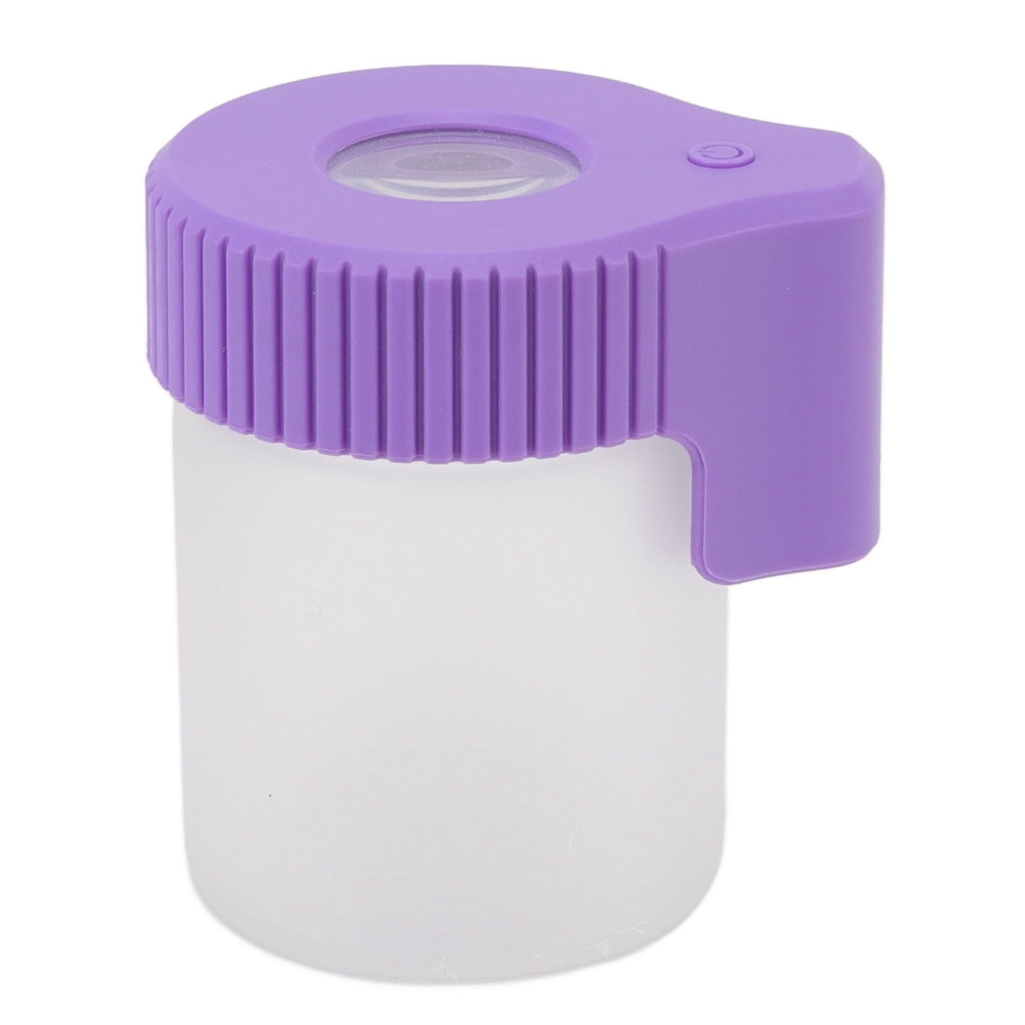 LED Magnifying Jar 8X Magnifying Viewing Jar Glass Shell Odor Proof Waterproof LED Storage Container for V1294-YM0521-3117220301611