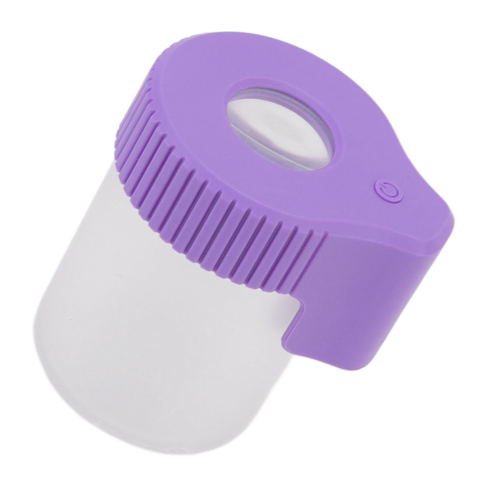 LED Magnifying Jar 8X Magnifying Viewing Jar Glass Shell Odor Proof Waterproof LED Storage Container for V1294-YM0521-3117220301611