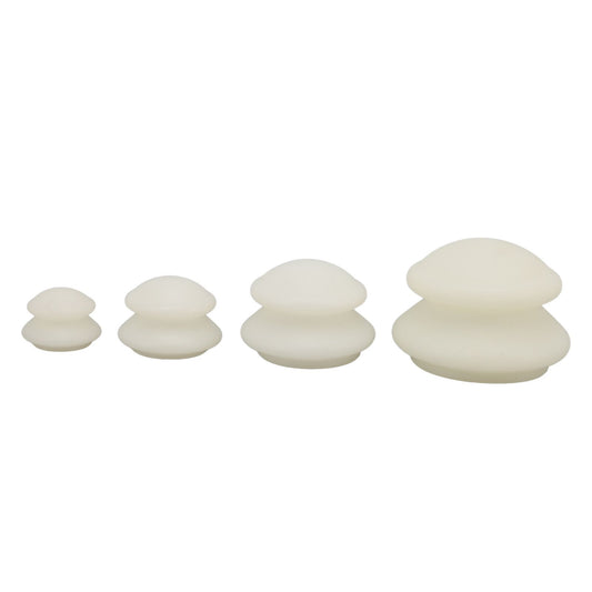 4 Pcs Cupping Therapy Sets Vacuum Suction Cupping Cups Strong Suction for Skin Care Relax Promote Good Night V1294-YM0521-3117220302111