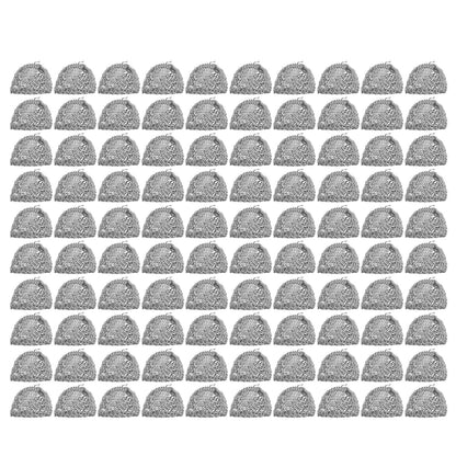 100Pcs Tobacco Pipe Ball Screen Filter 16mm Stainless Steel Washable for Smoking V1294-YM0521-3117220304611