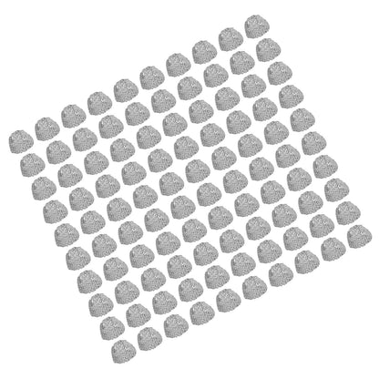 100Pcs Tobacco Pipe Ball Screen Filter 16mm Stainless Steel Washable for Smoking V1294-YM0521-3117220304611