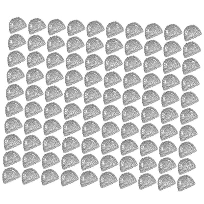 100Pcs Tobacco Pipe Ball Screen Filter 16mm Stainless Steel Washable for Smoking V1294-YM0521-3117220304611