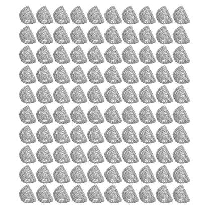 100Pcs Tobacco Pipe Ball Screen Filter 16mm Stainless Steel Washable for Smoking V1294-YM0521-3117220304611