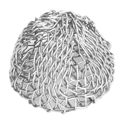 100Pcs Tobacco Pipe Ball Screen Filter 16mm Stainless Steel Washable for Smoking V1294-YM0521-3117220304611