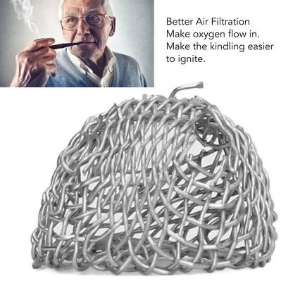 100Pcs Tobacco Pipe Ball Screen Filter 16mm Stainless Steel Washable for Smoking V1294-YM0521-3117220304611