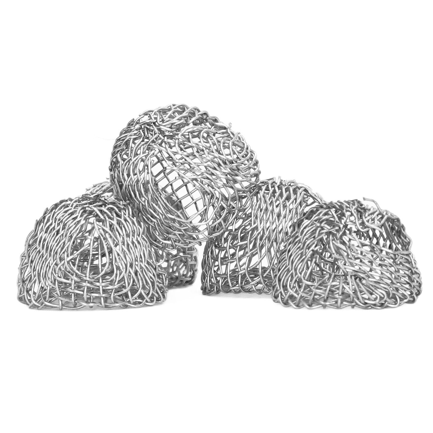 100Pcs Tobacco Pipe Ball Screen Filter 16mm Stainless Steel Washable for Smoking V1294-YM0521-3117220304611