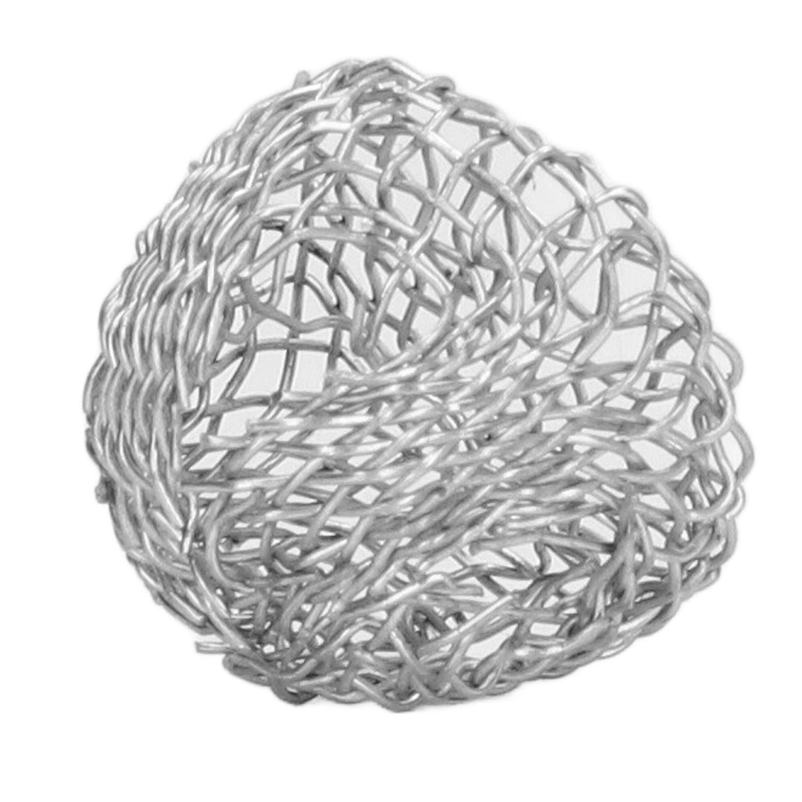 100Pcs Tobacco Pipe Ball Screen Filter 16mm Stainless Steel Washable for Smoking V1294-YM0521-3117220304611