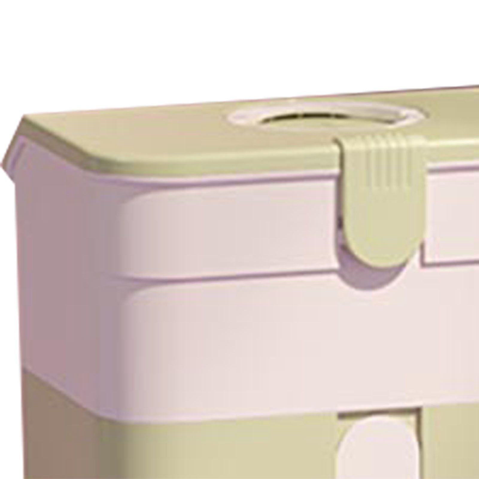 Cosmetic Storage Box 2 Layers Drawer Large Capacity Portable Makeup Storage Box with Handle for Nail Polish V1294-YM0521-3117220310313
