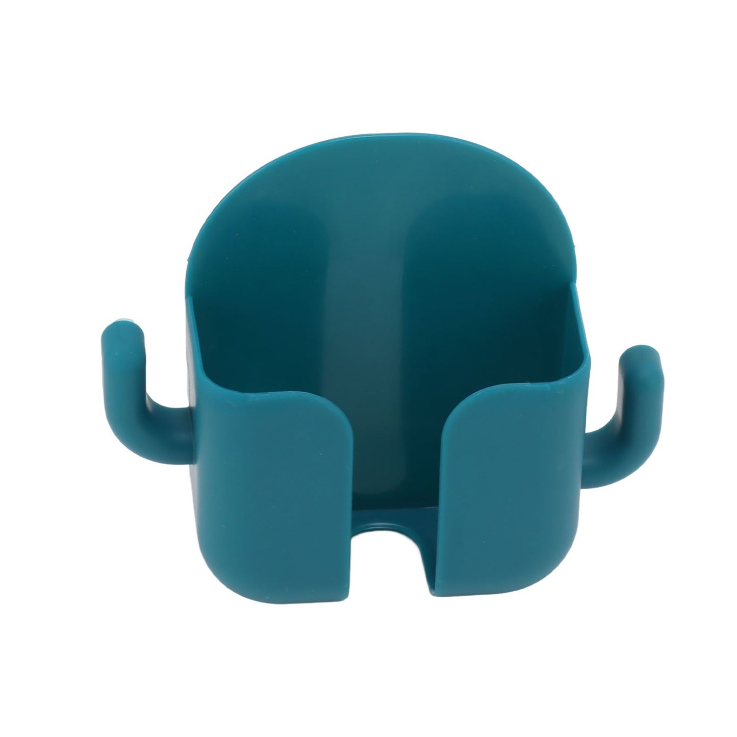Self Adhesive Wall Mount Cell Phone Holder Wall Mount Phone Charging Holder for Home Office Bedroom Green V1294-YM0521-3117230003014