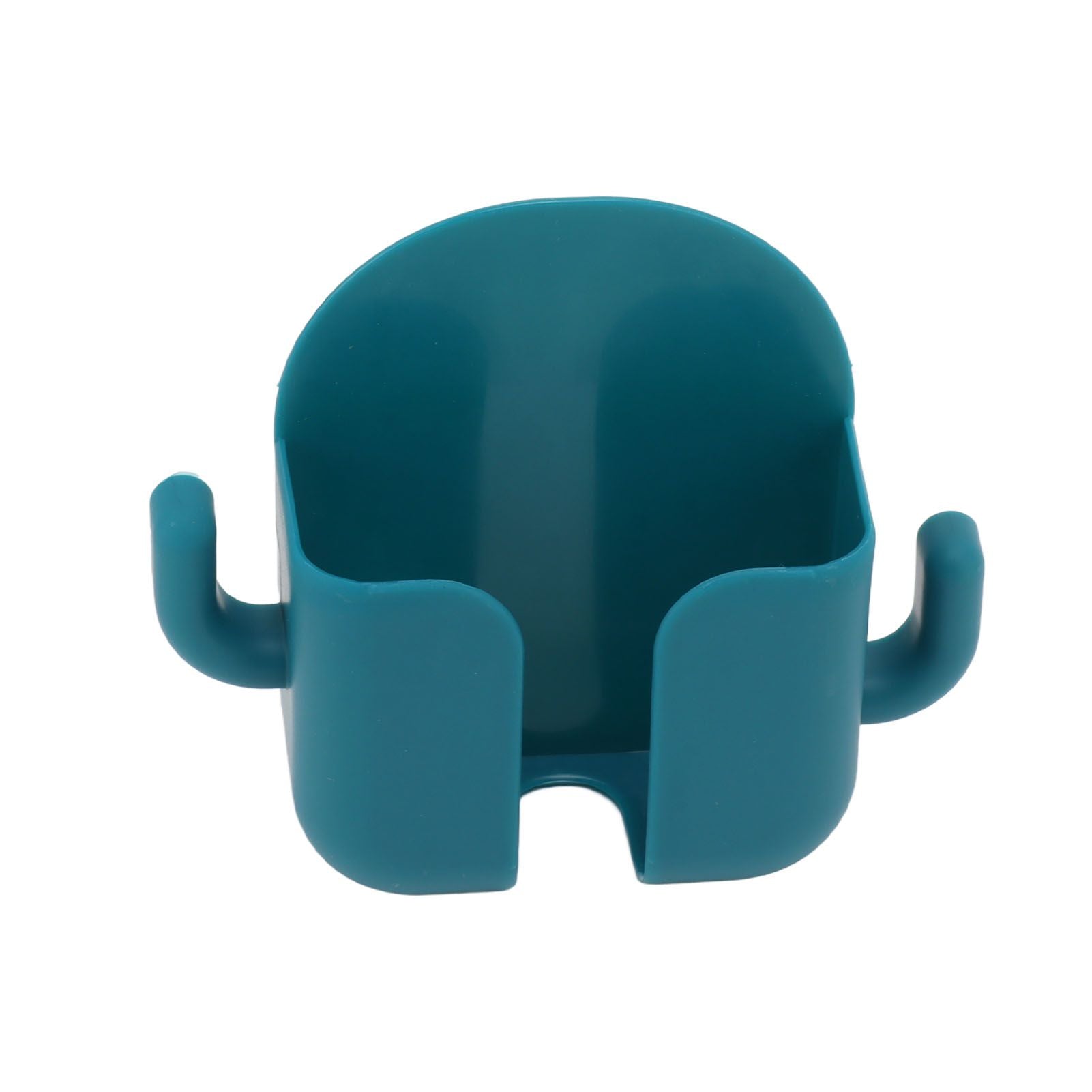 Self Adhesive Wall Mount Cell Phone Holder Wall Mount Phone Charging Holder for Home Office Bedroom Green V1294-YM0521-3117230003014