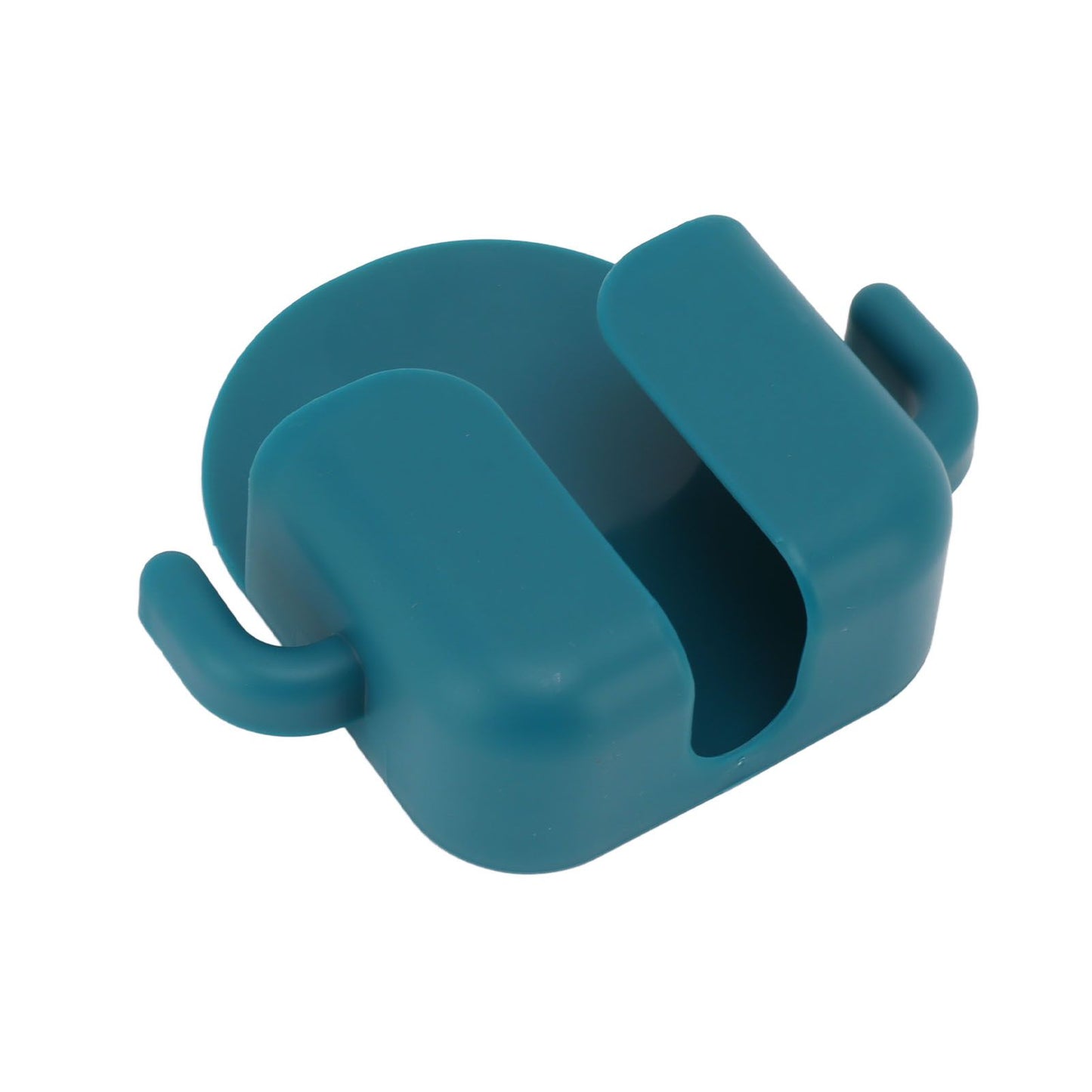 Self Adhesive Wall Mount Cell Phone Holder Wall Mount Phone Charging Holder for Home Office Bedroom Green V1294-YM0521-3117230003014