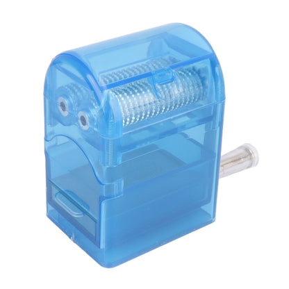 Hand Crank Crusher Tobacco Cutter Portable Smoking Grinder With Tobacco Storage Case Blue V1294-YM0521-3117230004212