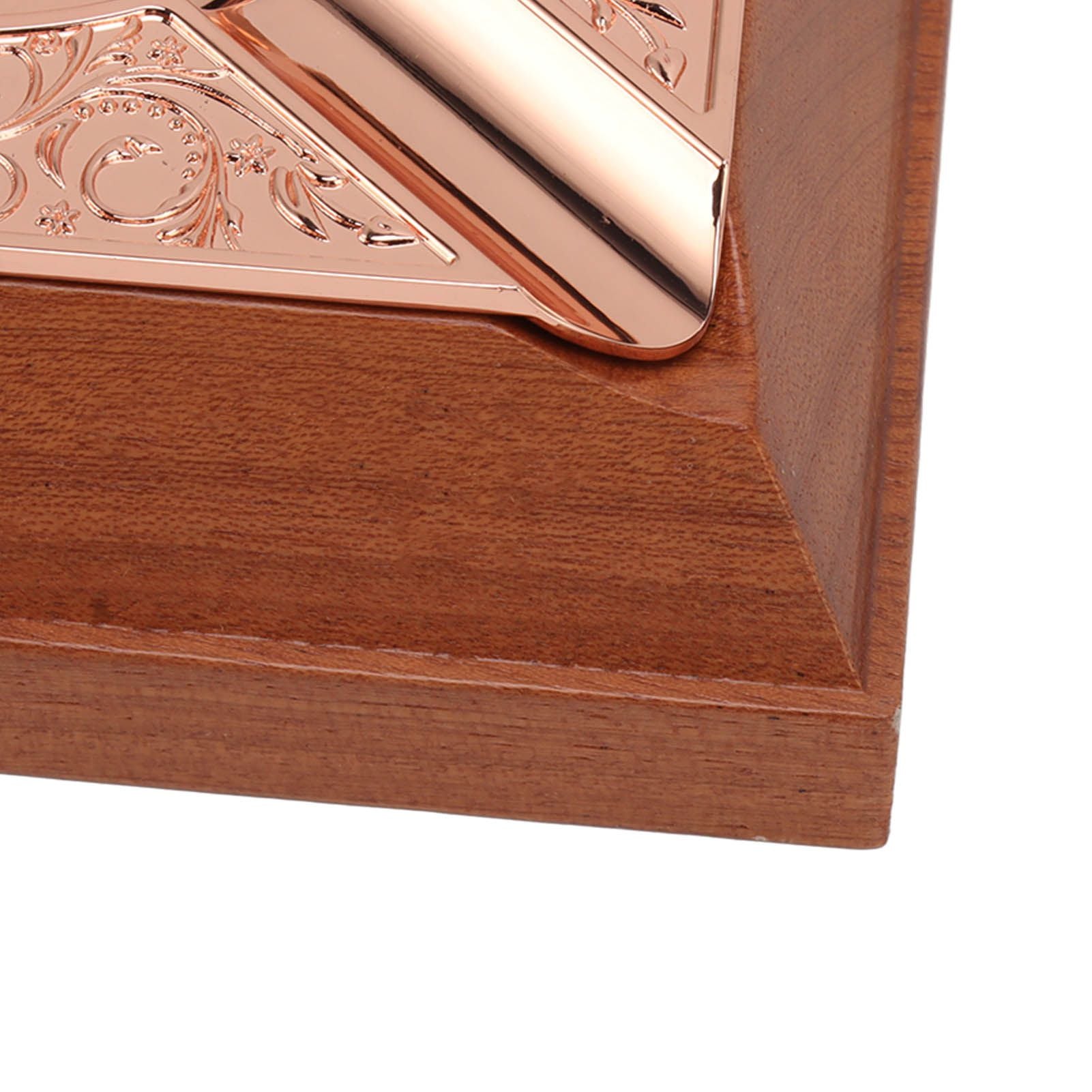 Engraved Print Cigar Ashtray Plated Vintage Practical Household Cigarette Ashtray for Home Copper Plating V1294-YM0521-3117230006111