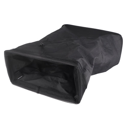 4 Roll Wheels Laundry Basket with Handles Oxford Cloth Storage Bin for Household Sundries Black V1294-YM0521-3117230008012