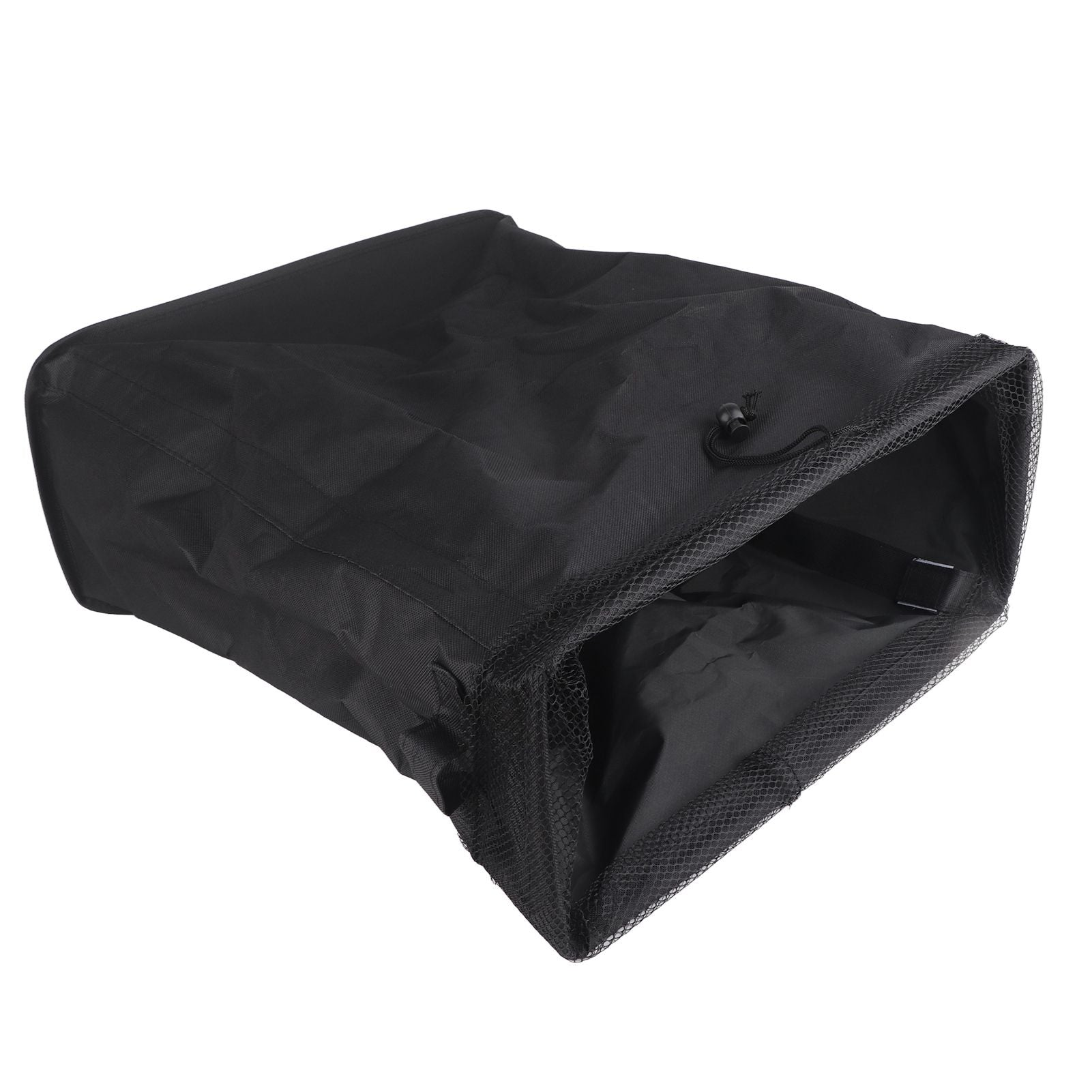 4 Roll Wheels Laundry Basket with Handles Oxford Cloth Storage Bin for Household Sundries Black V1294-YM0521-3117230008012