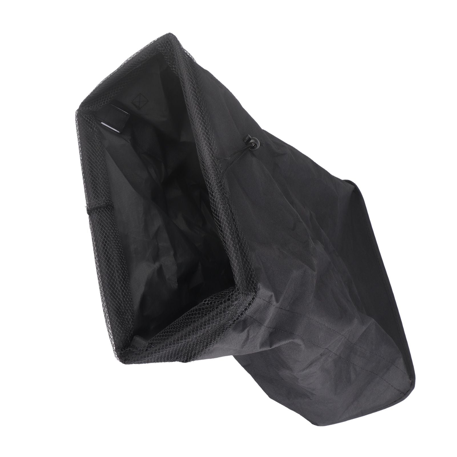 4 Roll Wheels Laundry Basket with Handles Oxford Cloth Storage Bin for Household Sundries Black V1294-YM0521-3117230008012