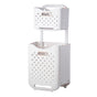 Collapsible Laundry Basket Portable Foldable Laundry Hamper Clothes Storage Organizer Basket for Home Hotel V1294-YM0521-3117230013115