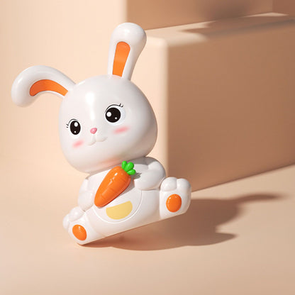 Piggy Bank Plastic Cute Rabbit Shape Fall Prevention Large Capacity Bunny Money Box for Children Gift V1294-YM0521-3117230016811