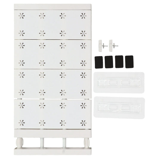 Wardrobe Partition Board Storage Extendable Rod Space Saving Layered Partition Board for Cabinet 18.9-31.5in V1294-YM0521-3117230020113