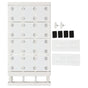 Wardrobe Partition Board Storage Extendable Rod Space Saving Layered Partition Board for Cabinet 18.9-31.5in V1294-YM0521-3117230020113