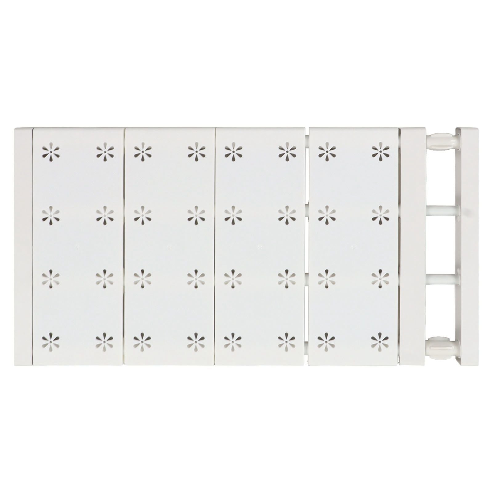 Wardrobe Partition Board Storage Extendable Rod Space Saving Layered Partition Board for Cabinet 18.9-31.5in V1294-YM0521-3117230020113