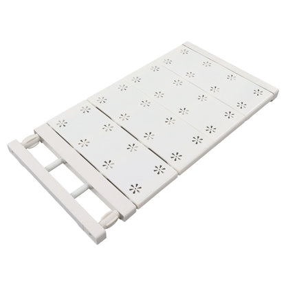 Wardrobe Partition Board Storage Extendable Rod Space Saving Layered Partition Board for Cabinet 18.9-31.5in V1294-YM0521-3117230020113