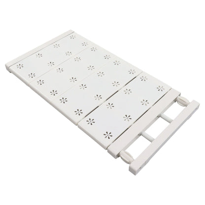 Wardrobe Partition Board Storage Extendable Rod Space Saving Layered Partition Board for Cabinet 18.9-31.5in V1294-YM0521-3117230020113